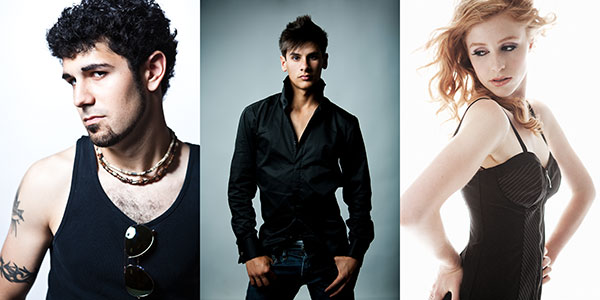 modeling portfolios for male and female models
