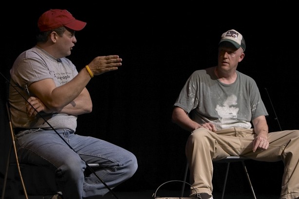 Mark Sutton and Joe Bill in Bassprov